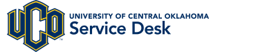 UCO Service Desk – Technology Support and Services - Home Page